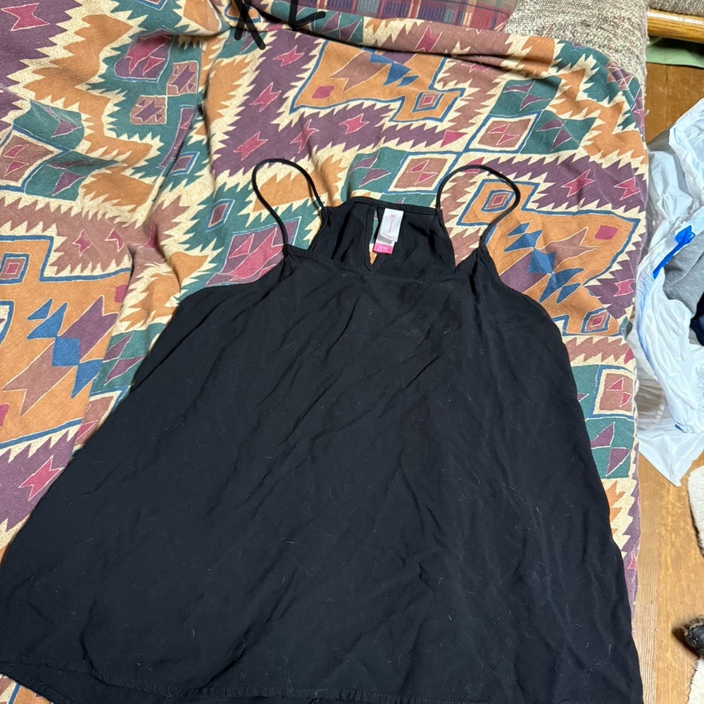 Black Sleeveless Top